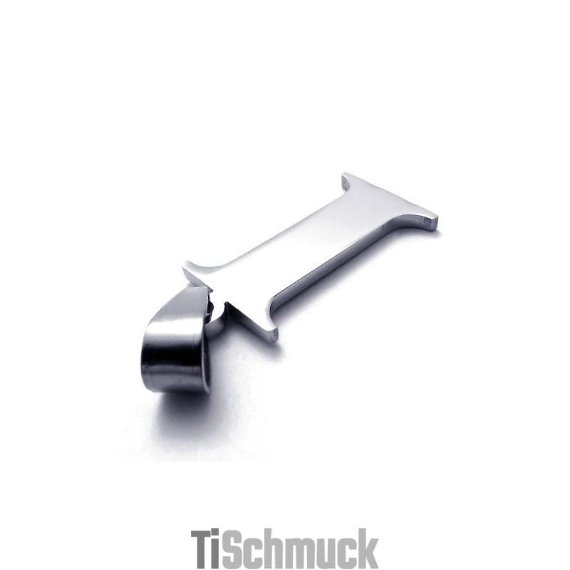 Titan-Anhänger Mit Dem Buchstaben „I“