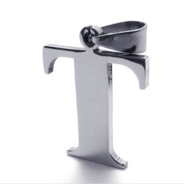 Titan-Anhänger Mit Dem Buchstaben „T“