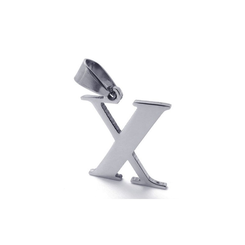 Titan-Anhänger Mit Dem Buchstaben „X“