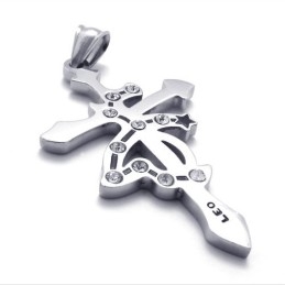 Leo Titan Anhänger Mit Strasssteinen