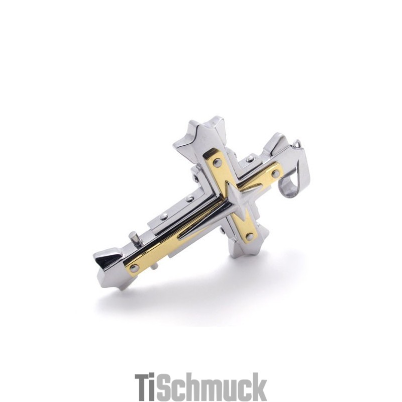 Kreuz Titan Anhänger