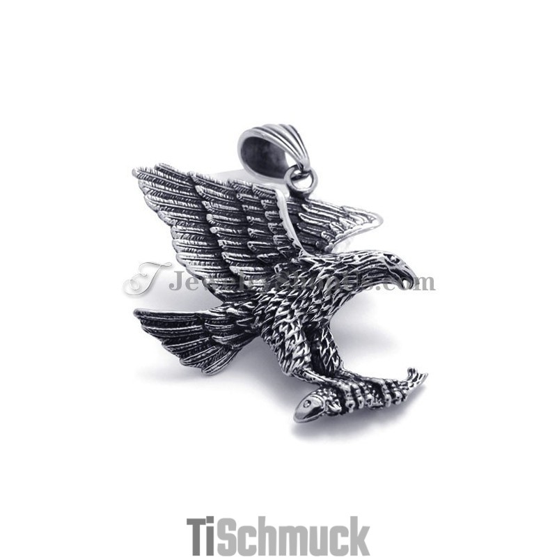 Modischer Adler-Anhänger Aus Titan Modischer Adler-Anhänger Aus Titan