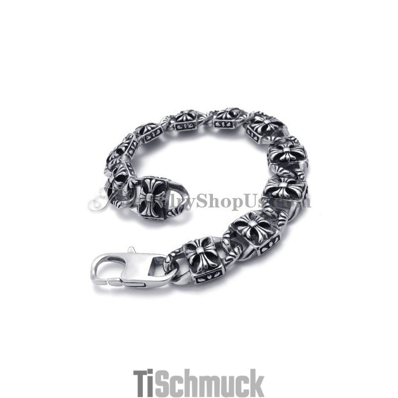 Modisches Kreuz-Titan-Armband Modisches Kreuz-Titan-Armband