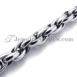 Modisches Silbernes Titanarmband