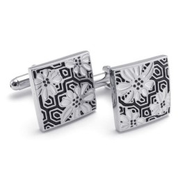 Attraktives Design Farbbrillanz Hochwertige Titan Manschettenknöpfe