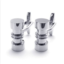 Deft Design Farbbrillanz Hervorragende Qualität Titan Manschettenknöpfe