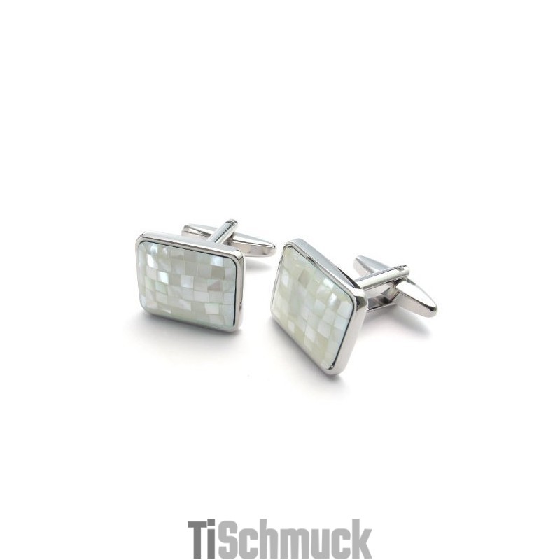 Neueste Technologie Bunte Brillanz Ausgezeichnete Qualität Titan Manschettenknöpfe