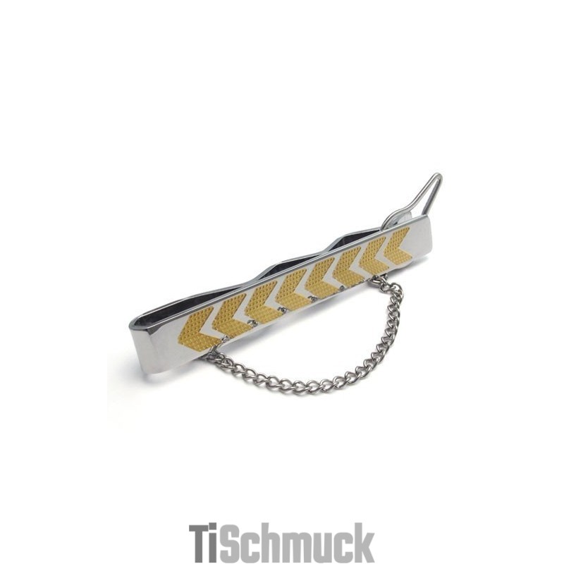 Attraktives Design, Schöne Farben, Hochwertige Titan-Krawattenklammern