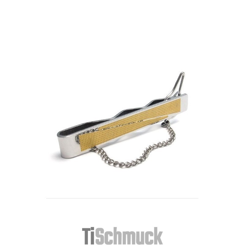 Üppiges Design, Schöne Farben, Hervorragende Qualität, Titan-Krawattenklammern