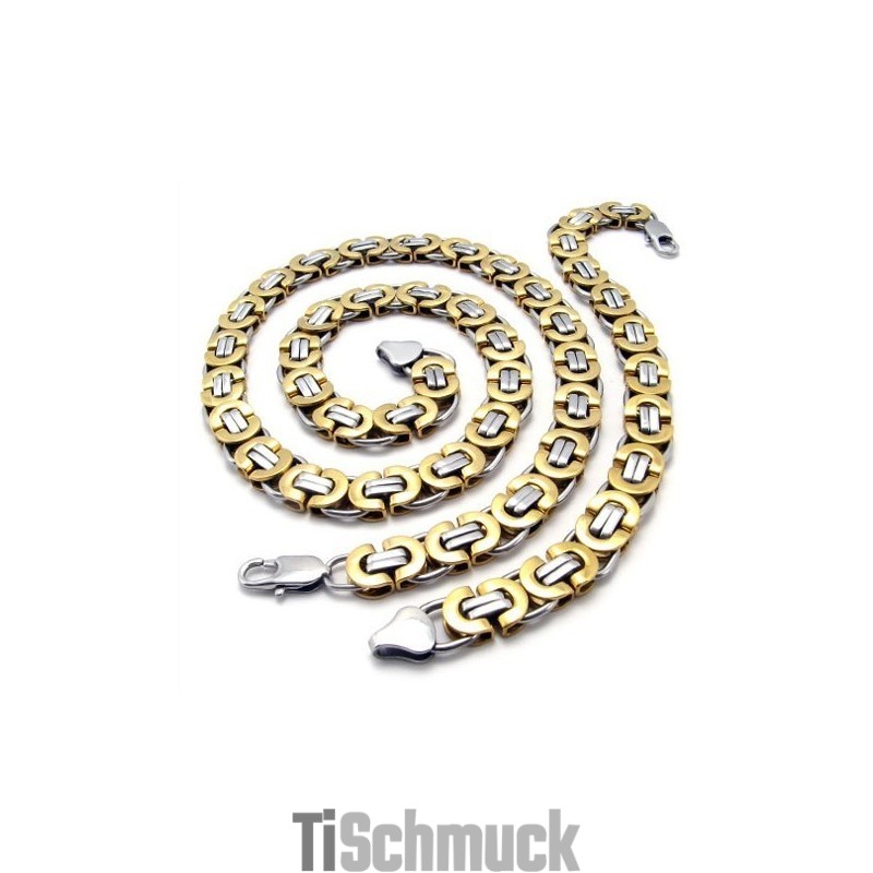 Neueste Technologie Farbbrillanz Hochwertiges Titan-Schmuckset Inklusive Halskette, Armband Neueste Technologie Farbbrillanz Hochwertiges Titan-Schmuckset Inklusive Halskette, Armband