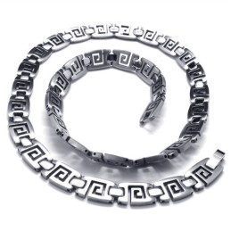 Gekonnte Verarbeitung Farbbrillanz Hervorragende Qualität Titan Schmuckset Inklusive Halskette, Armband