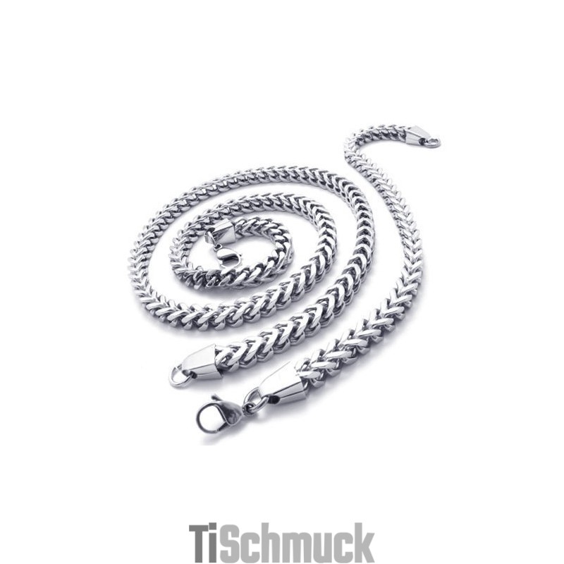 Rational Construction Color Brilliancy Hochwertiges Titan-Schmuckset Inklusive Halskette, Armband Rational Construction Color Brilliancy Hochwertiges Titan-Schmuckset Inklusive Halskette, Armband