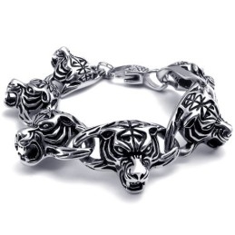 Professionelles Design Farbbrillanz Weltweit Bekanntes Titanarmband