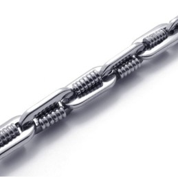 Professionelles Design Farbbrillanz Hochwertige Titan-Halskette