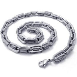 Professionelles Design Farbbrillanz Hochwertige Titan-Halskette