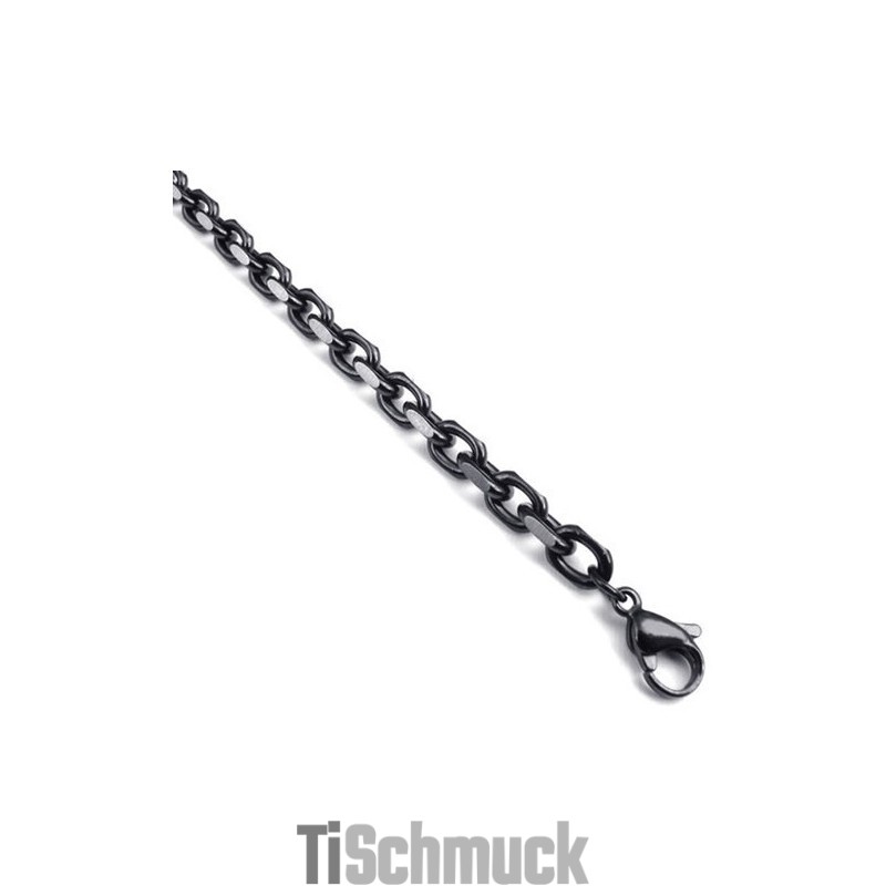 Modische Muster Farbbrillanz Stabile Qualität Titankette