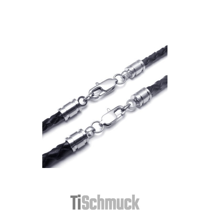 Professionelles Design Zarte Farben Zuverlässige Qualität Titan Leder Halskette Professionelles Design Zarte Farben Zuverlässige Qualität Titan Leder Halskette