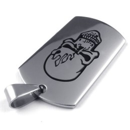 Fein Verarbeiteter Farbbrillanz Hervorragende Qualität Titan Anhänger