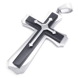 Fein Verarbeiteter, Zarter Farbton, Exzellente Qualität, Titan-Kreuzanhänger