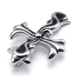 Neueste Technologie Farbbrillanz Weltweit Bekannter Titan-Kreuzanhänger