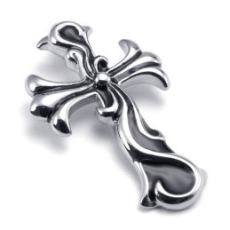 Neueste Technologie Farbbrillanz Weltweit Bekannter Titan-Kreuzanhänger