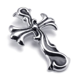 Geschicktes Design Farbbrillanz Weltweit Bekannter Titan-Kreuzanhänger