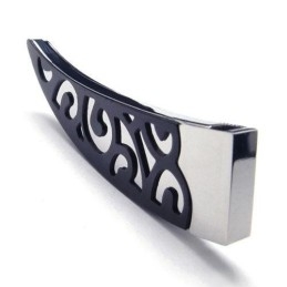 Herren-Halskettenanhänger „Black Lance“ Aus Reinem Titan 6588