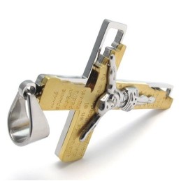 Zur Auswahl Farbbrillanz Weltweit Bekannter Titan Kreuz Anhänger