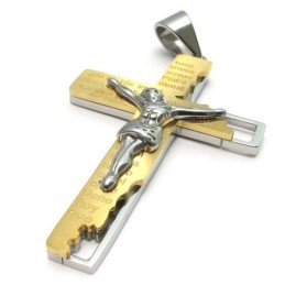 Zur Auswahl Farbbrillanz Weltweit Bekannter Titan Kreuz Anhänger