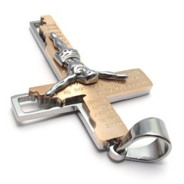 Professionelles Design Farbbrillanz Weltweit Bekannter Titan-Kreuzanhänger