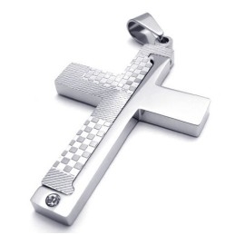 Professionelles Design Farbbrillanz Für Einen Langjährigen Ruf Titan Kreuz Anhänger