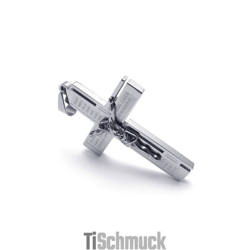 Geschickte Herstellung Farbbrillanz Für Einen Langjährigen Ruf Titan Kreuz Anhänger