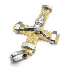 Ausgefeilte Technologie Farbbrillanz Zuverlässige Leistung Titan-Kreuzanhänger