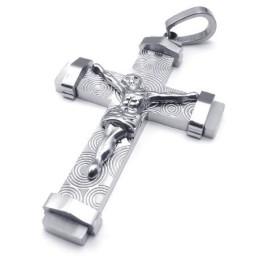 Ausgefeilte Technologie Zarte Farben Die Königin Der Qualität Titan Kreuz Anhänger