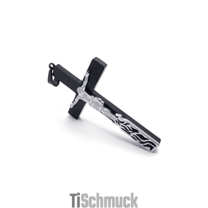 Gekonnte Verarbeitung Farbbrillanz Zuverlässige Leistung Qualität Titan Kreuz Anhänger