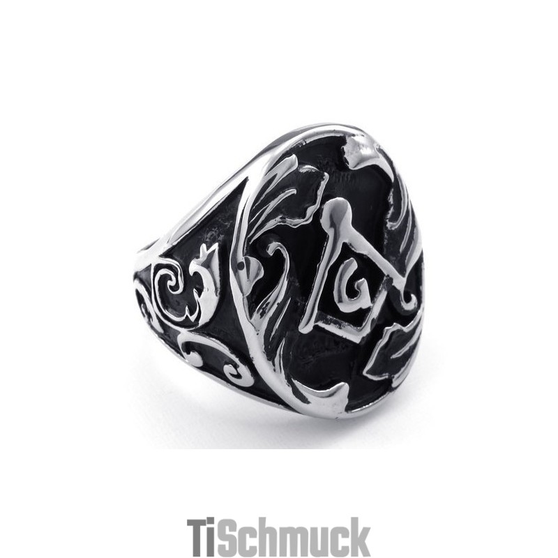 Neueste Technologie Zarte Farben Ausgezeichnete Qualität Titan Ring