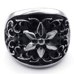 Üppiges Design Zarte Farben Zuverlässiger Qualitäts-Titanring