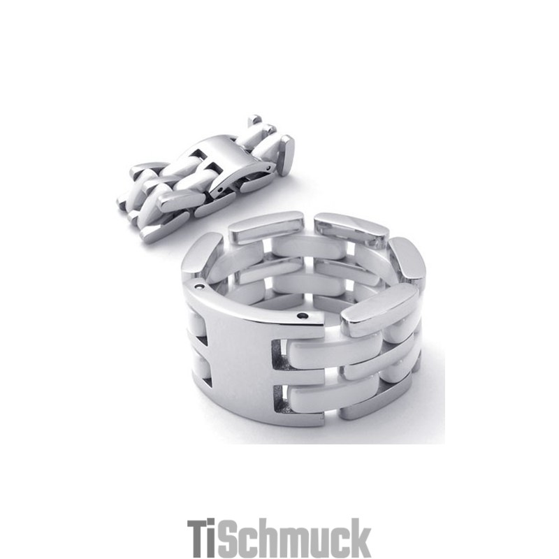 Geschickte Herstellung Schöne In Farben Hochwertiger Titanring