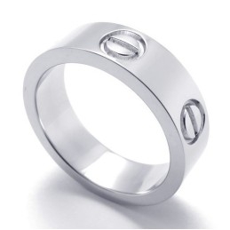 Verschiedene Stile Zarte Farben Hochwertiger Titanring