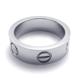 Verschiedene Stile Zarte Farben Hochwertiger Titanring