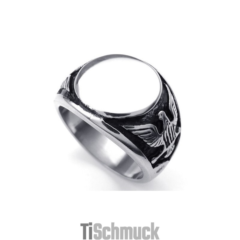 Modische Muster Farbbrillanz Langlebig Im Einsatz Titanring