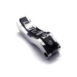 Herren-Halskettenanhänger Aus Reinem Titan, Schwarz/Silber (Neu)